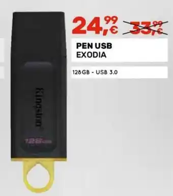 Worten Pen USB Exodia 128GB promoção