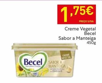 Recheio Margarina vegetal becel promoção