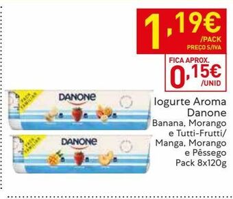 Recheio Iogurte danone promoção
