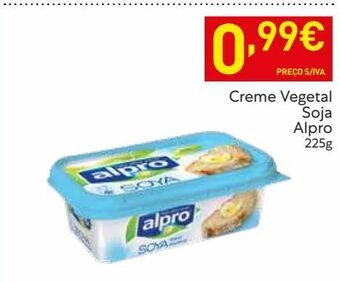 Recheio Margarina vegetal alpro promoção