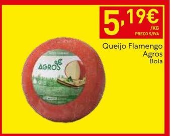 Recheio Queijos agros promoção