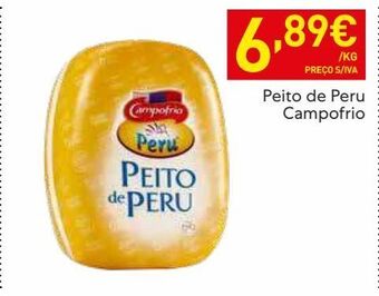 Recheio Presunto de peru campofrio promoção