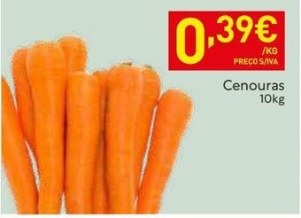 Recheio Cenouras promoção