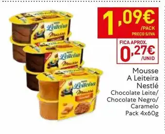 Mousse de chocolate a leitera