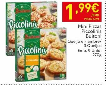 Recheio Pizza congelada buitoni promoção