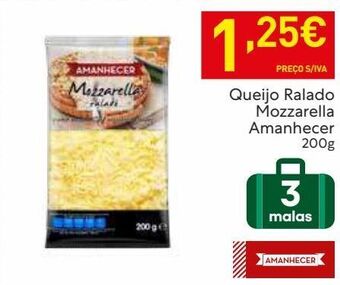 Recheio Queijo ralado amanhecer promoção