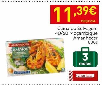 Recheio Camarão amanhecer promoção