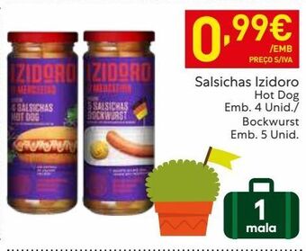 Recheio Salsicha izidoro promoção