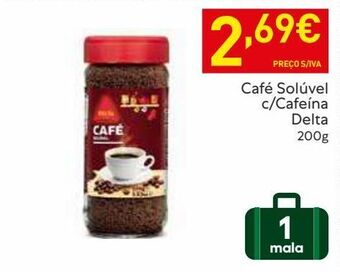Recheio Café solúvel delta promoção