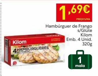 Recheio Hambúrguer kilom promoção
