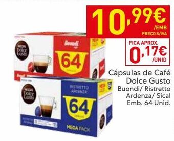 Recheio Cápsulas de café dolce gusto promoção