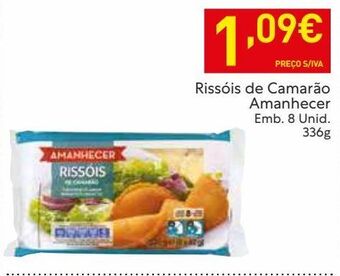 Recheio Rissóis de camarão amanhecer promoção