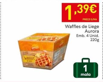 Recheio Waffle aurora promoção