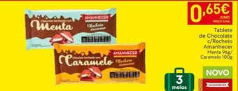 Recheio Chocolates amanhecer promoção