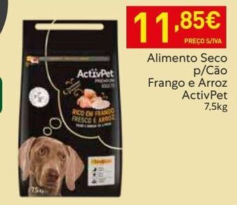 Recheio Ração para cães activpet promoção