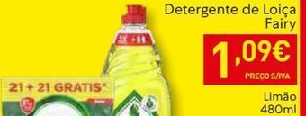 Recheio Detergente fairy promoção
