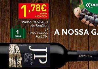 Recheio Vinhos jp promoção