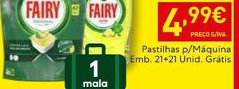Recheio Detergente fairy promoção