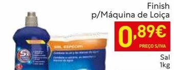 Recheio Detergente finish promoção