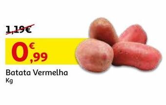 Auchan Batata vermelha:kg promoção