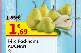 Auchan Pera packhams auchan:kg promoção