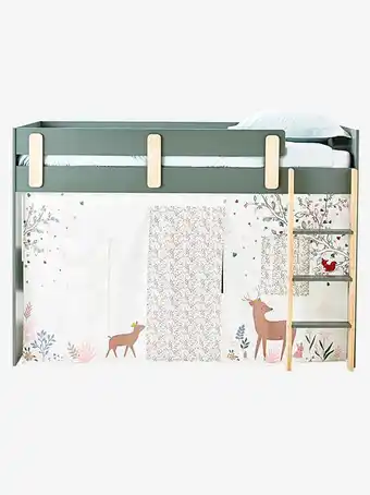 Vertbaudet Tenda reversível de cama, tema floresta encantada - branco... promoção