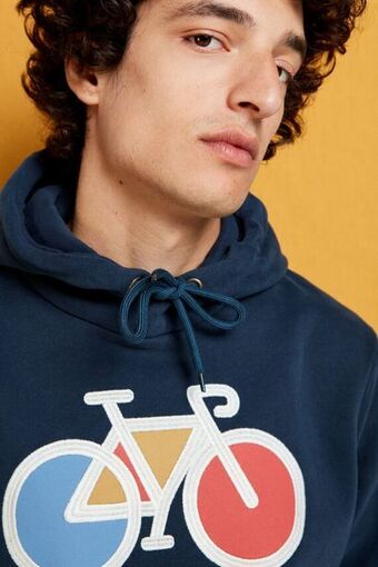 Sweatshirt capuz bicicleta