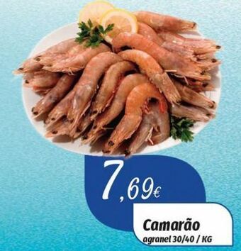 Miranda Supermercados Camarão promoção