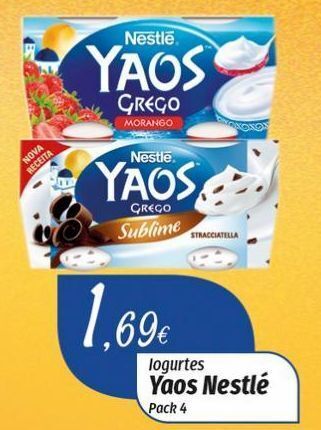 Miranda Supermercados Iogurte yaos promoção