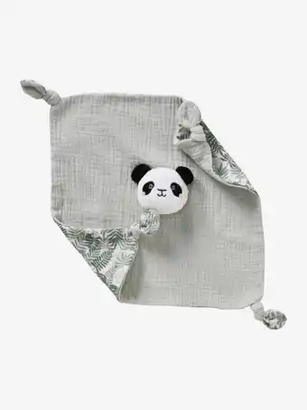 Vertbaudet Boneco-doudou em gaze de algodão, hanói - verde promoção