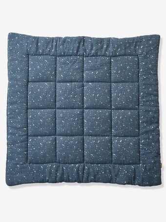 Vertbaudet Manta para bebé em gaze de algodão bio*, cometas - azul... promoção