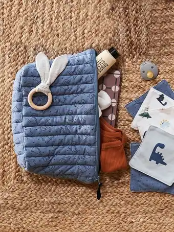 Bolsa para os cuidados de higiene, para criança - azul...