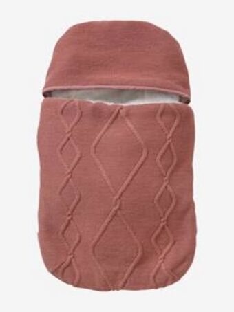 Vertbaudet Capa em tricot com forro em polar, para cadeira-auto ovo -... promoção