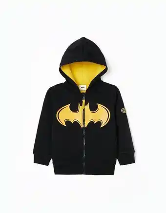 Zippy Casaco com capuz para menino 'batman', preto/amarelo promoção