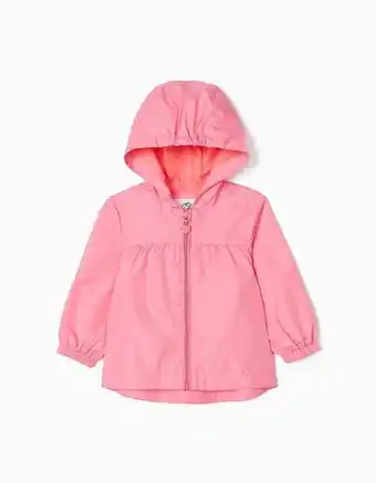 Zippy Casaco corta-vento com capuz para bebé menina 'cherries', rosa promoção
