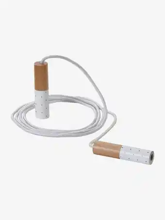 Corda de saltar, para criança - branco