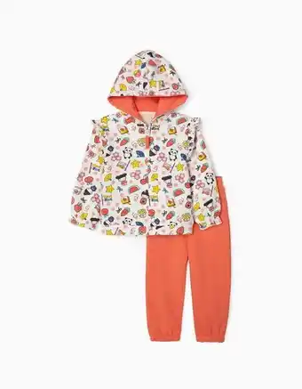 Zippy Fato de treino para bebé menina 'japan', coral/branco promoção