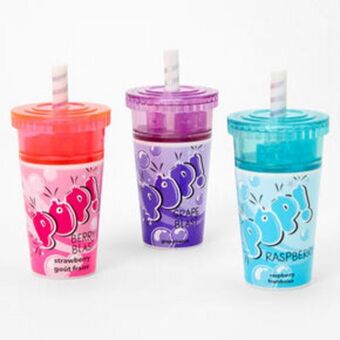 Claire's Candy shaker soda pop lip balm set - 3 pack promoção