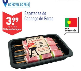 ALDI Espetadas do Cachaço de Porco 500g promoção