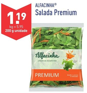 ALDI Alfacinha Salada Premium 200g promoção