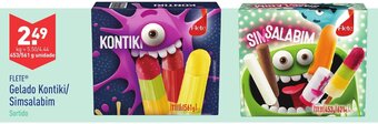 ALDI Flete Gelado Kontiki/Simsalabim 453/561g promoção