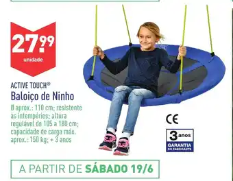 ALDI Active Touch Baloiço de Ninho 150kg promoção