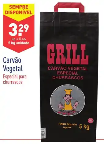 ALDI Carvão Vegetal 5kg promoção