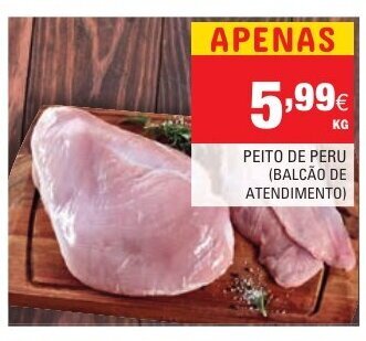 Continente Peito de Peru promoção