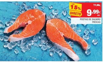 Continente Postas de Salmão Frescas promoção