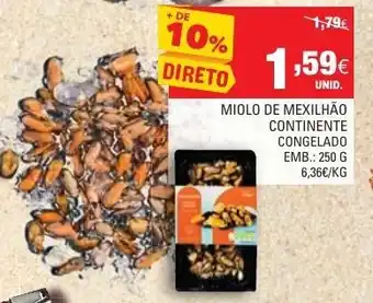 Continente Miolo de Maxilhão Continente 250g promoção