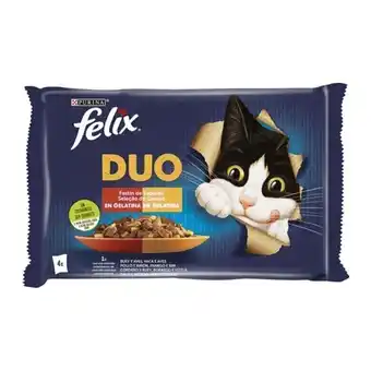 Neomáquina Felix gelatina duo s. peixes 4*85g promoção