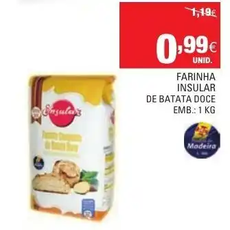 Continente Farinha Insular de Batata Doce 1kg promoção