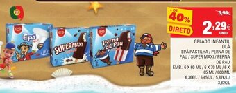 Continente Gelado Infantil Olá promoção