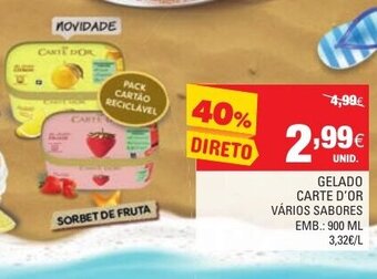 Gelado Carte D'Or 900ml